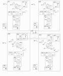 Carburator Diagram and Parts List for  Briggs and Stratton Engine